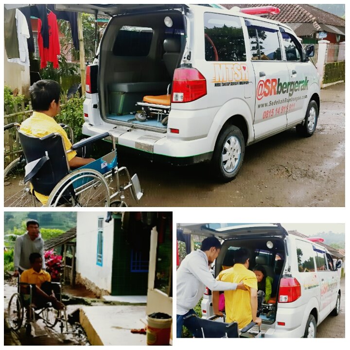 trietan's tweet image. @SRbergerak
MTSR BR 1 menjemput Bpk. AGUS BIN OMO, (44, Lumpuh) dari rumahnya di Kab.Bandung untuk kontrol ke RSHS. #SRBandung