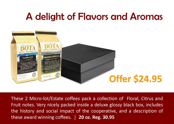CRcoffeeBodega's tweet photo. Give Coffee of Exceptional Quality that has a Positive Impact. 

Dota Estate #coffee deluxe gift box:Citrus &amp; Fruit 
https://t.co/qyprxXFtHN https://t.co/VkSARX4Q8M