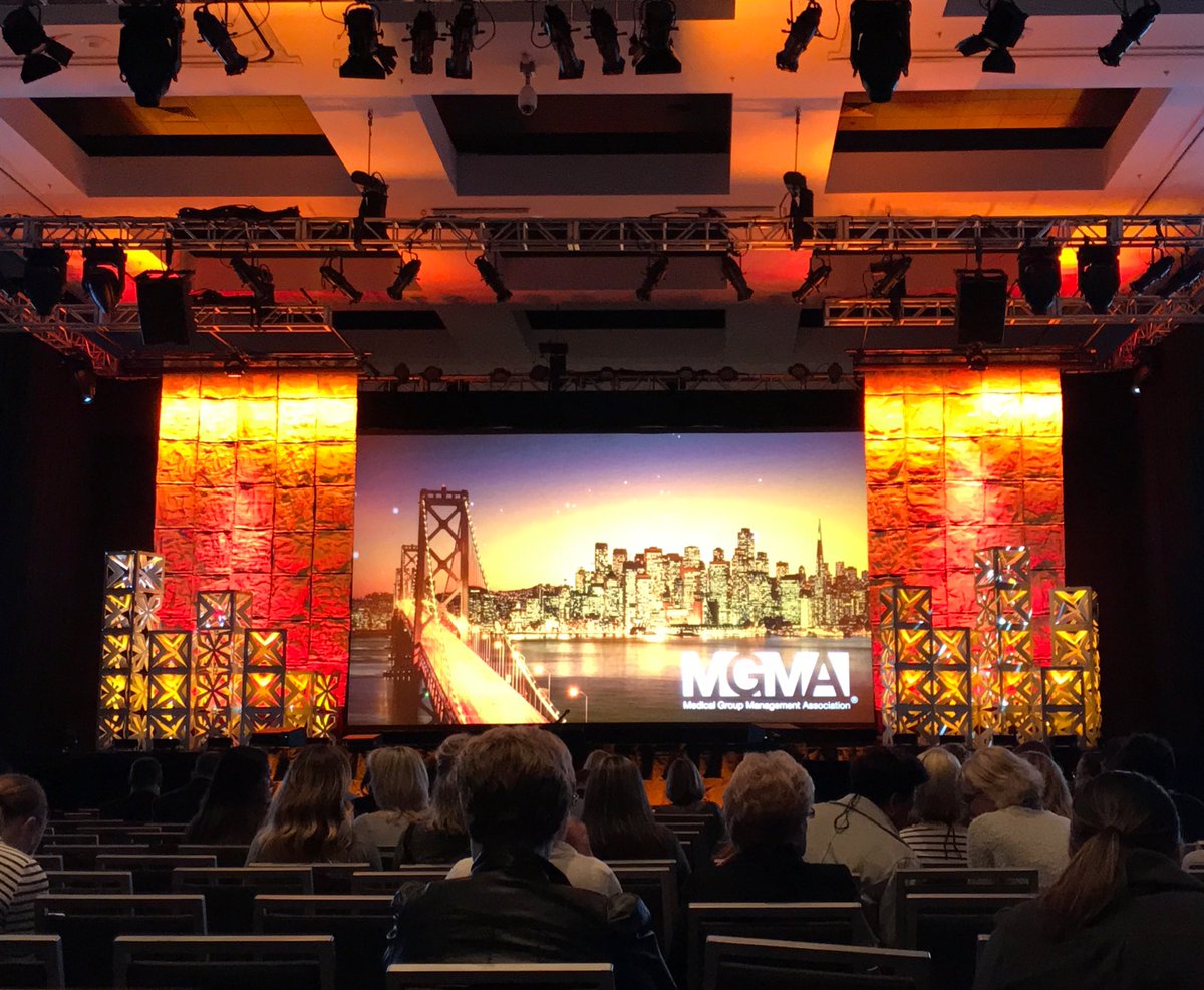 Ready for the opening session <a href="/JimGaffigan/">Jim Gaffigan</a> at #MGMA16