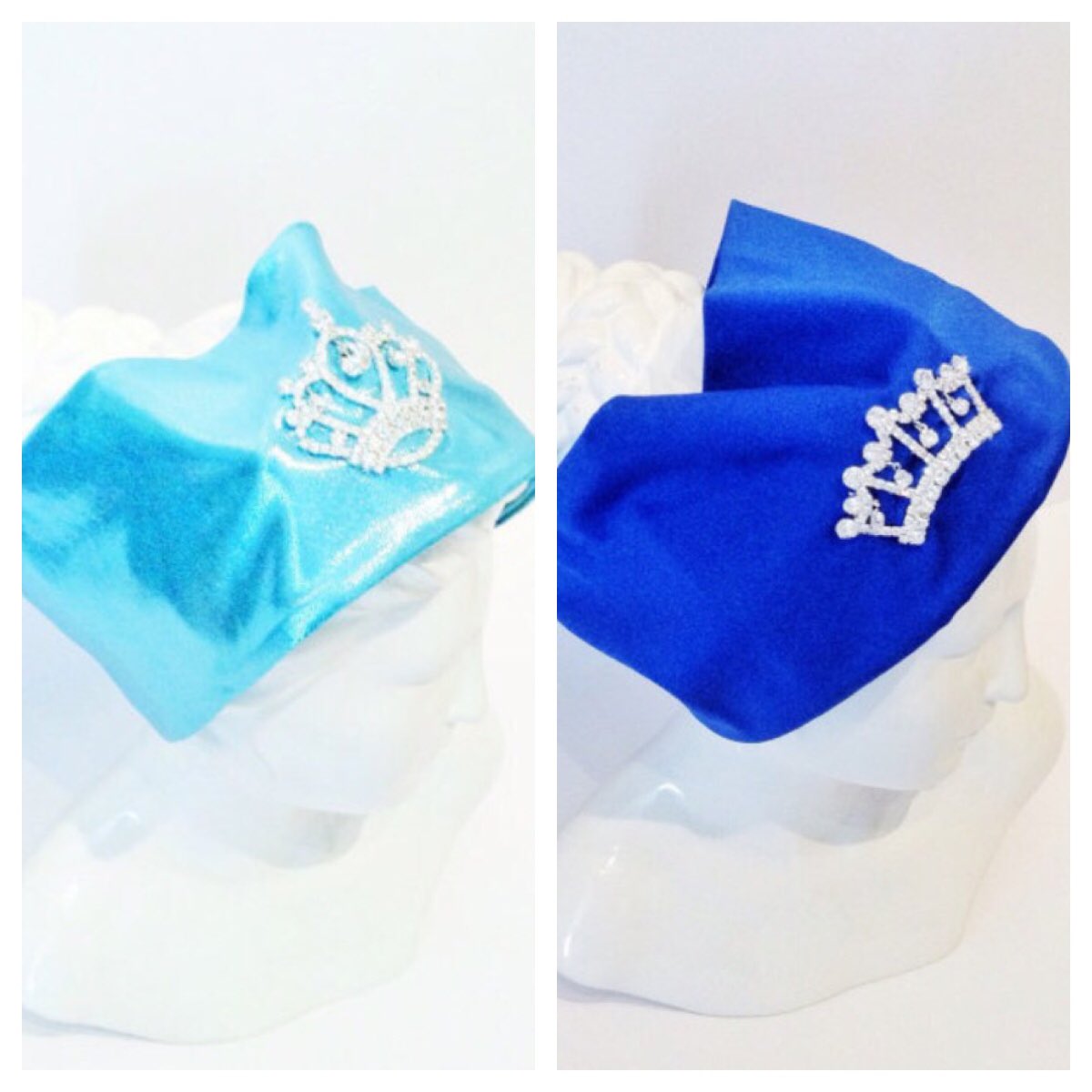 SpringaRun's tweet photo. Springa has new Blue headbands. Royal blue and Cinderella blue. #disneyworld #disneyland #springaprincess #springa #waltdisneyworld #running https://t.co/dcbgvZuoJx