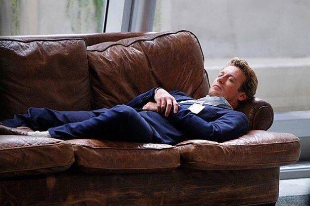 Patrick Jane Photos On Twitter Patrick Jane And His Couch