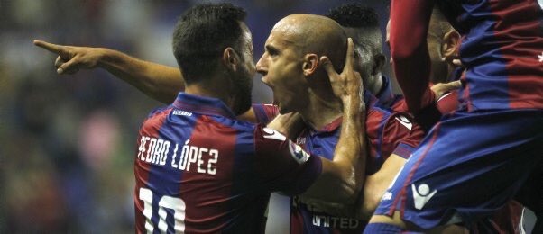 seguiandco's tweet photo. La pasión y el corazón de Pedro López han ayudado al Levante a rescatar un punto ante el Getafe! #capitán #ejemplo #S&amp;Co https://t.co/VJS2p9Eisa
