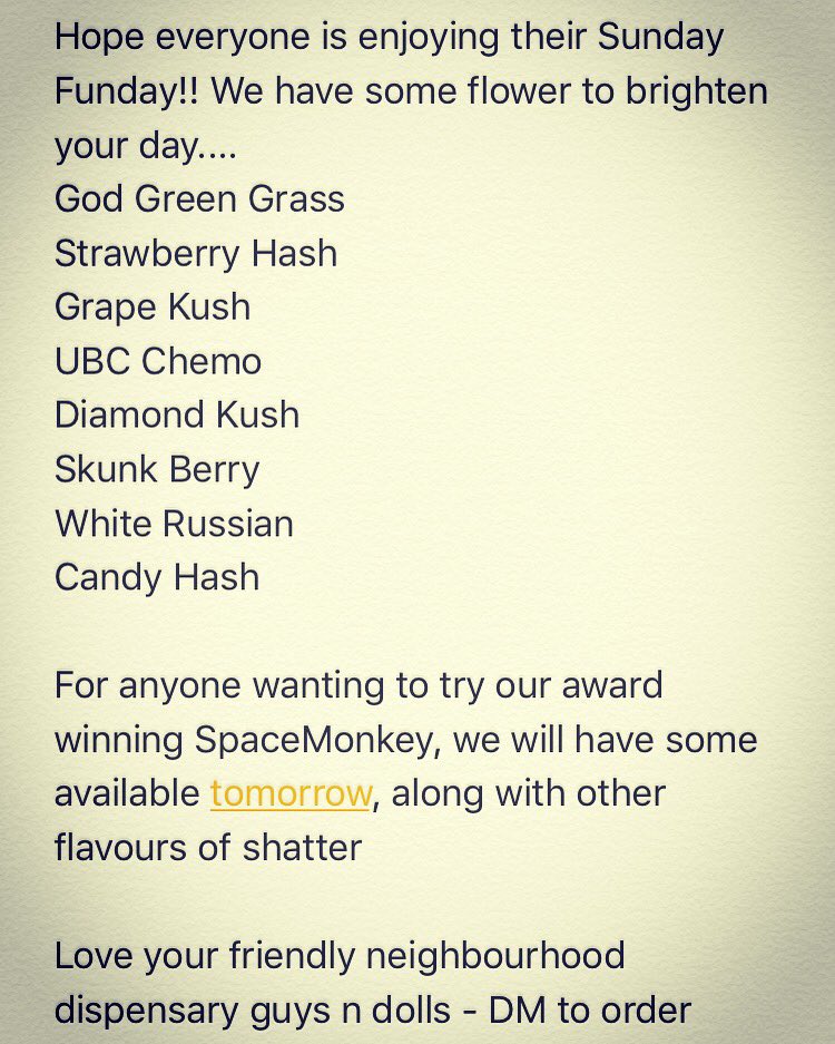 PandaExtracts1's tweet photo. Sunday's menu.. #shatter #shatterlife #potheadsociety #weed #cannabis #spacemonkey #karmacup2016 #skunkandpanda #skunkandpandasshattershack https://t.co/3ypid5Lpvr