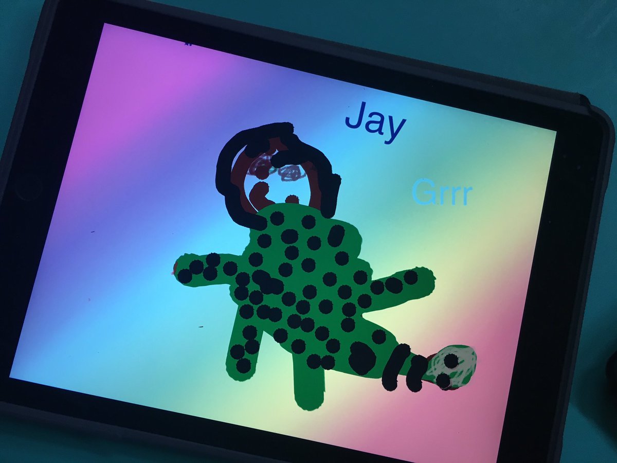 KariAddington's tweet photo. Fales Kindergartners draw themselves in costume.
#HappyHalloween #DrawingPad #ipadpower https://t.co/pIdOFCh7NG