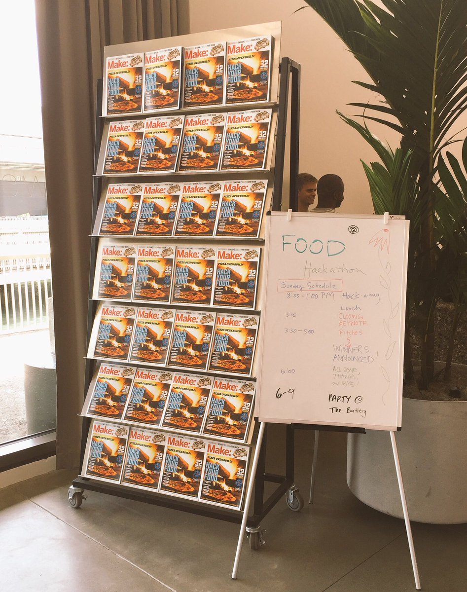 SherryHuss's tweet photo. End of a great weekend #kidsfoodhack @swissnexSF - thanks @Timmywest and team!  Looking forward to 9 team presentations.  #Food+kids+health https://t.co/XvmEWtQI4G