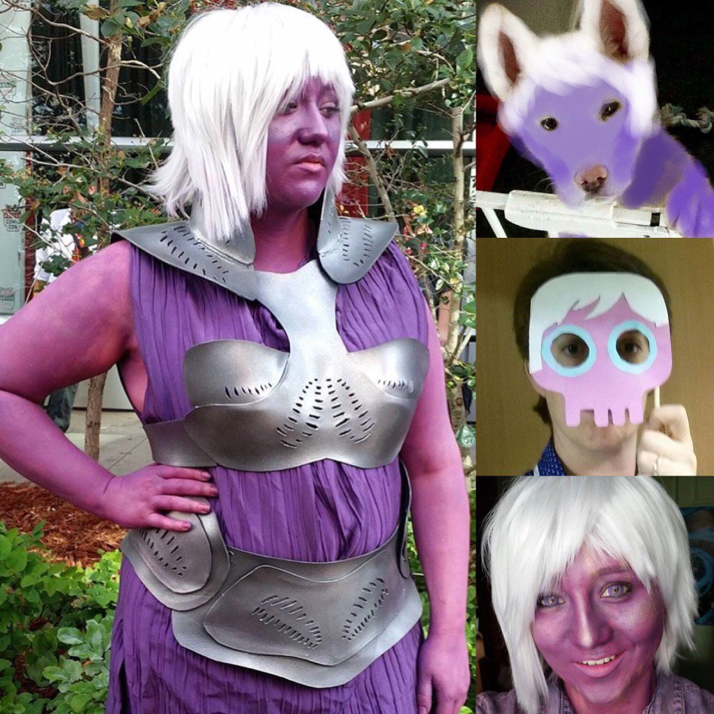 nicholegalicia's tweet photo. How awesome are these #Kindzi 's! #Haliaz approves @clownofhearts @ShowMeFamily #Halloween #cosplay #defiancearmy https://t.co/5RVzPqbsqz
