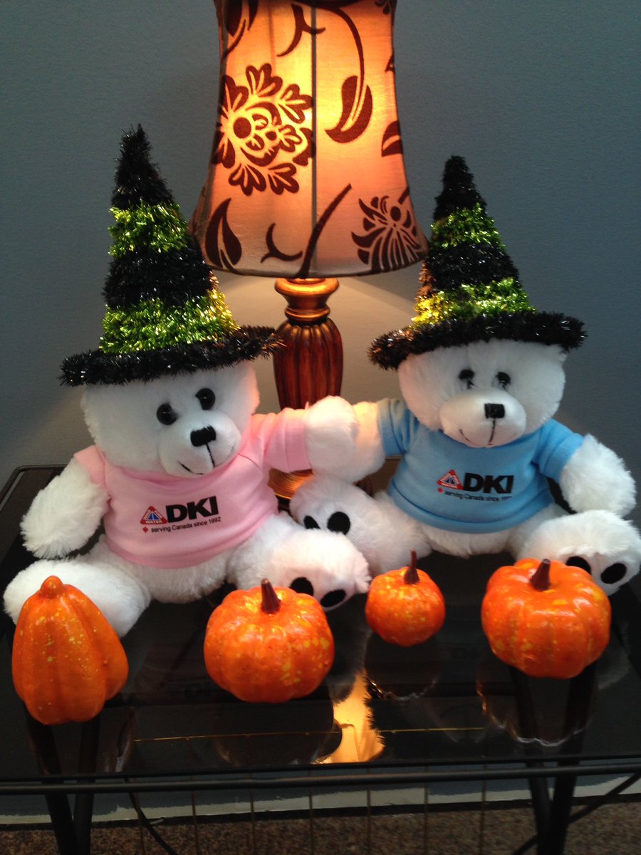 DKI Bears ready for Halloween tomorrow. 🎃🎃 <a href="/WhitterShannon/">Shannon Whitter</a> @DKICanada  #halloween