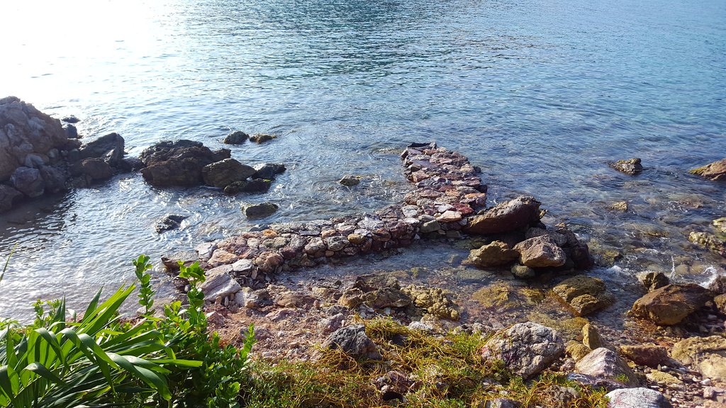 A little pathway to some great snorkeling could be right outside your door!  #Caribbean #usvi #stjohn #ChocolateHole #vacationrentals 🐠🐡🐚🌴🌊