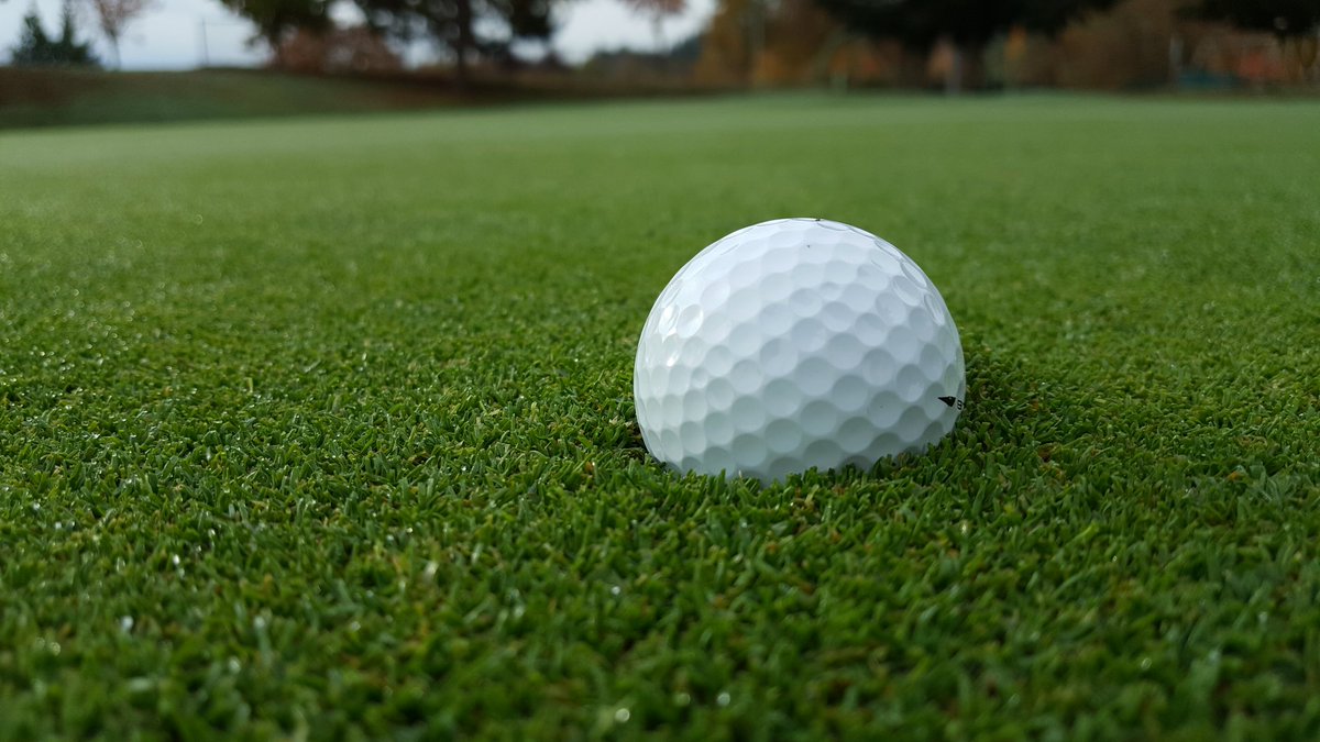 Waazzupppp's tweet photo. Oh and then this happened... Again! #WilsonStaff #MakingBirdies #EmbeddedBall #DrainedIt @WilsonGolf https://t.co/DMnqy5NtnC