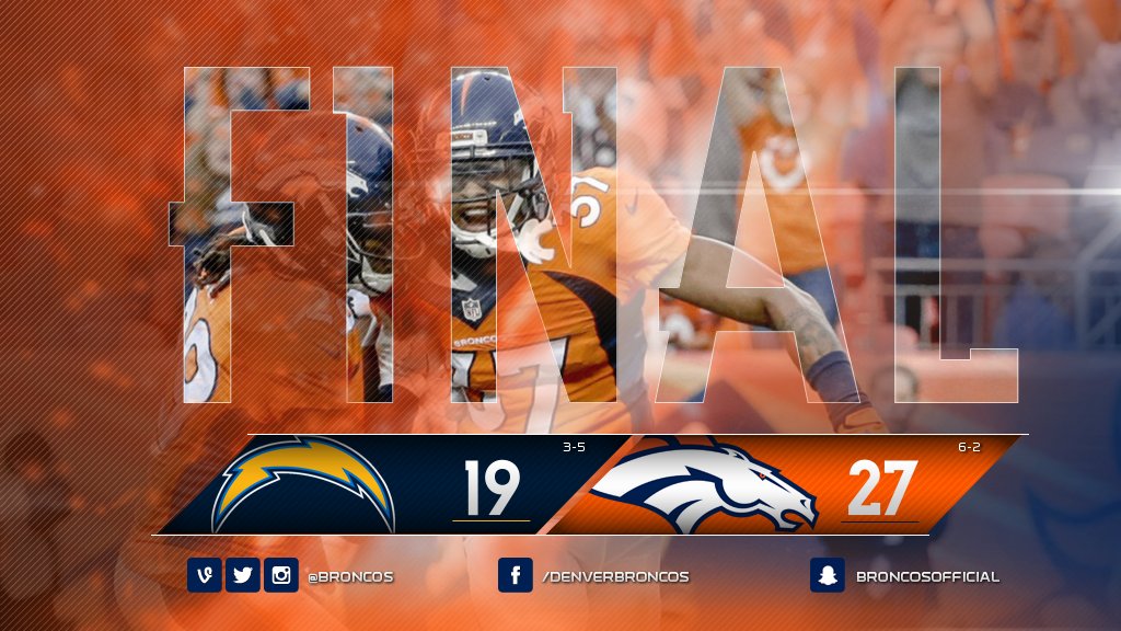 Broncos's tweet image. Share that win, #BroncosCountry!