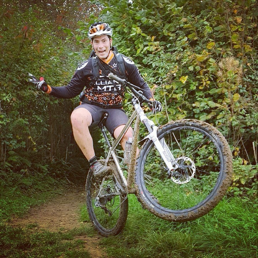 BikeDibley's tweet photo. It's me party trick innit #wheelie #wheeliewednesday #alliancemtb https://t.co/y09z5bUf3I