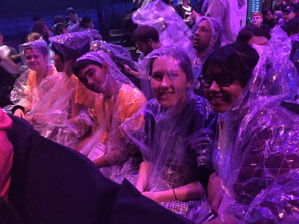 Ready for <a href="/bluemangroup/">Blue Man Group</a> <a href="/igem/">iGEM Headquarters</a> social event! <a href="/coreymohn/">Corey Mohn</a> #igem2016 #giantjamboree