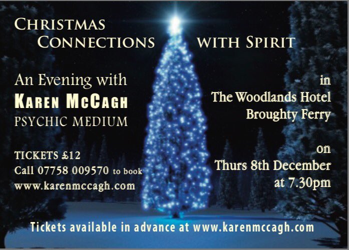 Kdocpsychic's tweet photo. @BroughtyFerry_ @DeansBryan @Broughtyath @BroughtyYes @BroughtyFerryTC feel free to share thank you! Tickets now on sale! https://t.co/ib2IV09H1q