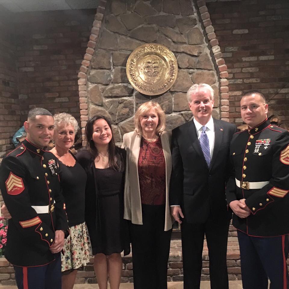 Honored to join <a href="/USMC/">U.S. Marines</a> heroes at the #ProjectChallenge awards in <a href="/IslandParkNY/">Vill. of Island Park</a>