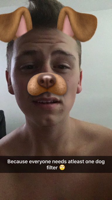Cause everyone needs atlease one dog filter pic ✌🏼️ https://t.co/XbSFxFEm33<a href="/tag/mycrush"class="tags"><span>#mycrush</span></a>
