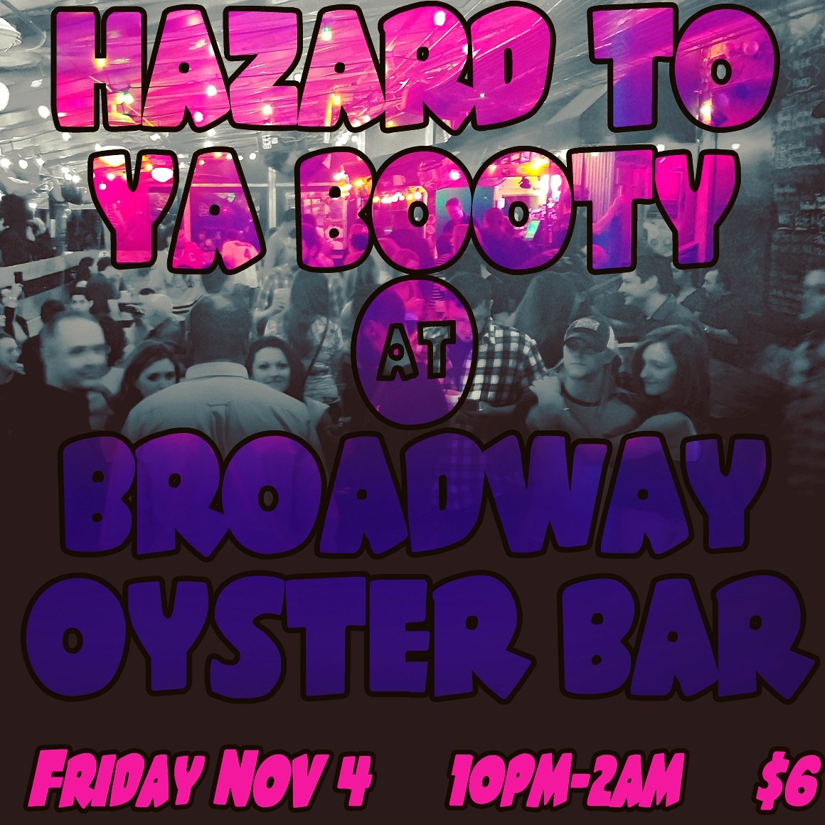 Hazardtoyabooty's tweet photo. It's gettin funky again at @oysterbarstl this Friday! 10pm-2am, $6 cover

#crunchfunk #bob #stlmusic #funkyfriday https://t.co/VVLeB4V5jH