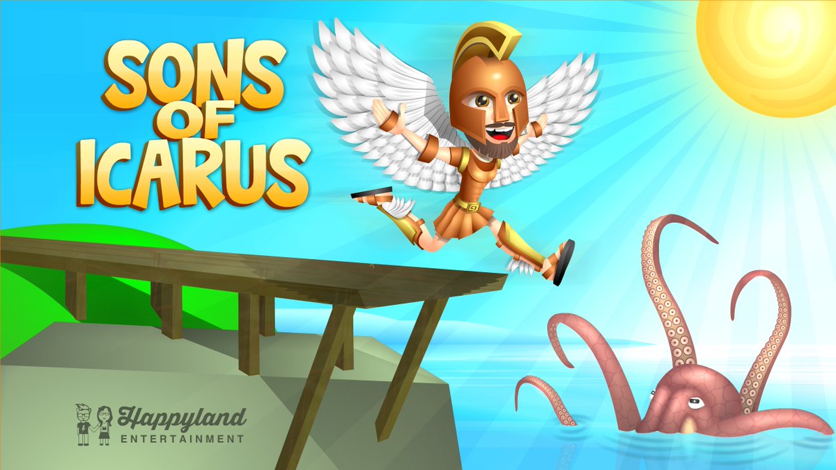 happyland_games's tweet photo. Our new splash screen is ready! #SonsOfIcarus #arcade #madewithunity #AndroidGame #indiedev #indiegame #GooglePlay https://t.co/APjUgBJSfC