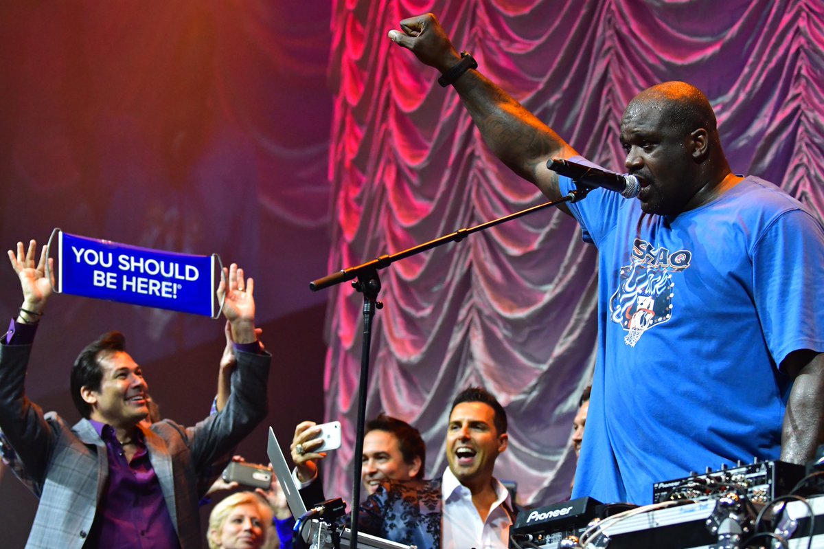 WorldVentures's tweet image. Founder and Chief Visionary Officer Wayne Nugent helps welcome Shaquille as a Member of the WorldVentures community.
