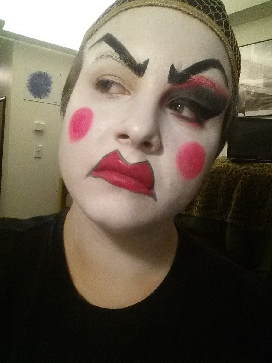 ajjordanphoto's tweet photo. you will never be glamour. #halfdrag #halloweenpreview https://t.co/o92ZeVrD9B