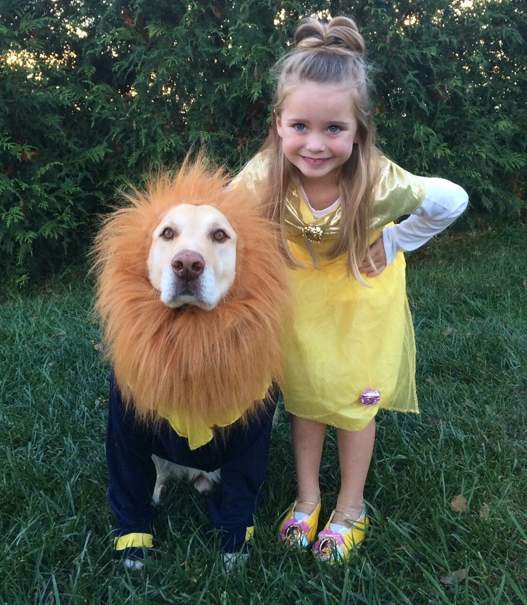 Hrae26He's tweet photo. Beauty and the Beast! 💛💛 https://t.co/btBRNlBiat