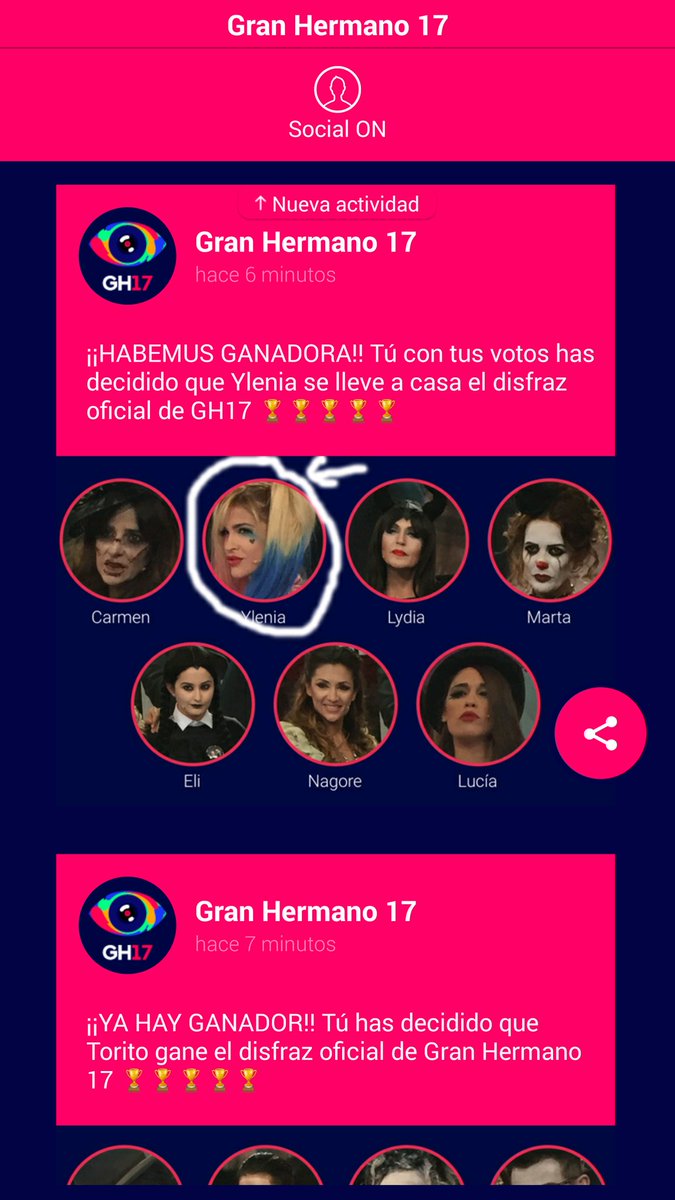<a href="/YleniaGandiaSh/">ylenia</a> has ganado como la mejor disfrazada del #DBT8GH