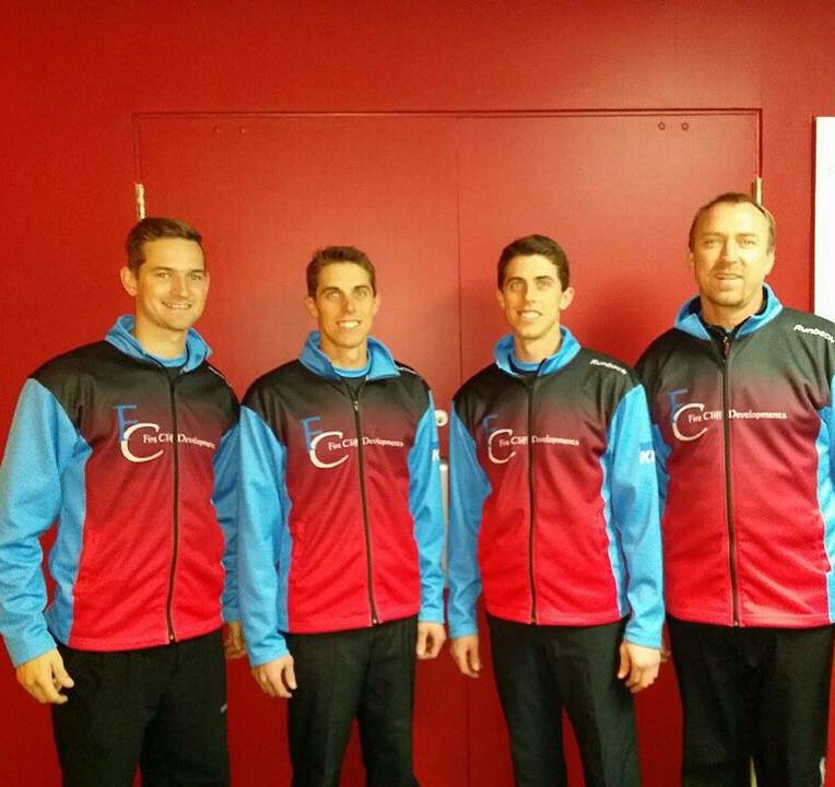 CURLSASK's tweet photo. Congrats to @TeamKorte on the first place finish this weekend, which books them a spot in provincials!#tankardbound https://t.co/on1vGmcOij