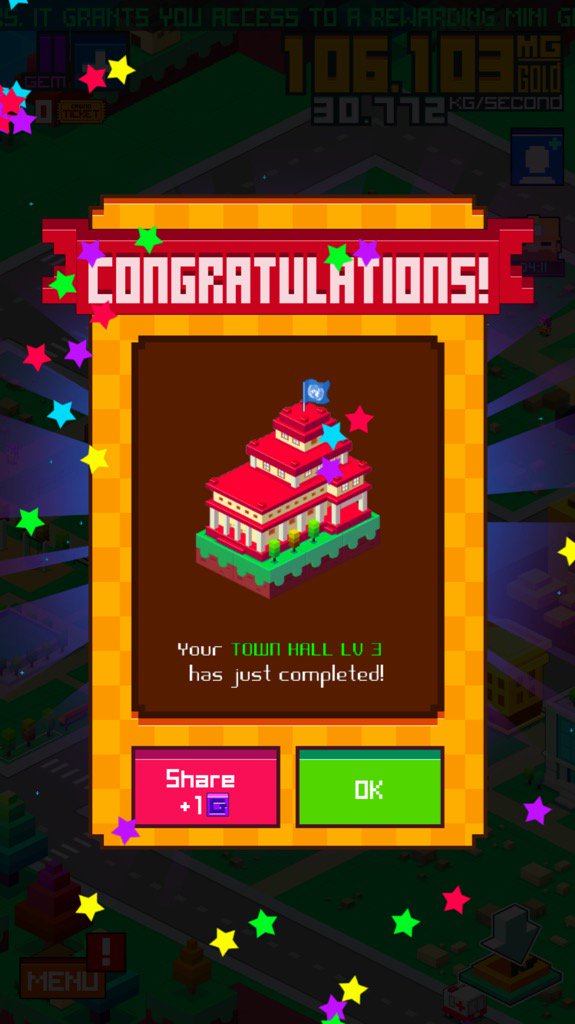 Tylerdinh94's tweet photo. My Town Hall Level 3 has just completed! #CenturyCity #addicted  https://t.co/7hkbYcK8Pm https://t.co/AkT3E4T64K