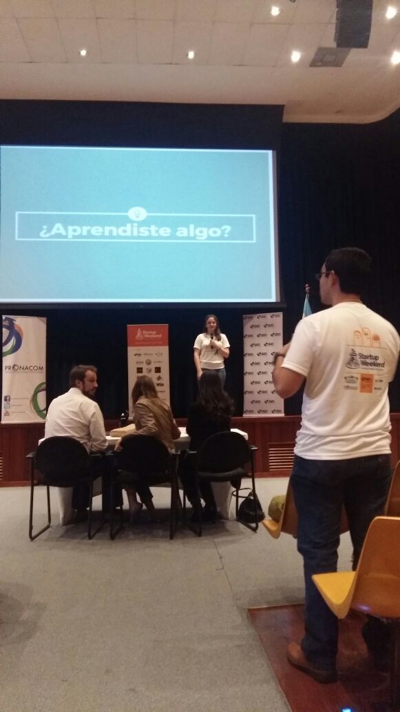 Cierre de #StartupWeekend #Guatemala #SWURL compartiendo la experiencia de éste evento.