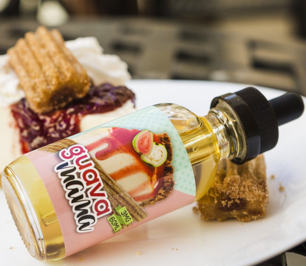 BakeItVapor's tweet photo. Weekend is almost over, extend it with a bottle of Guava Mama.
#BakeItVapor https://t.co/rhCXdbeTIA