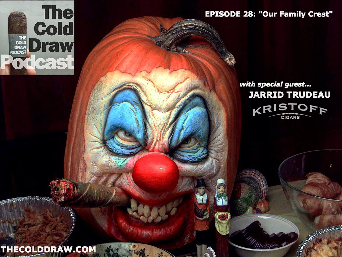 ColdDrawPodcast's tweet image. Episode 28 with special guest Jarrid Trudeau from @kristoff_cigars is now available on iTunes or TheColdDraw.com .. Check it out!