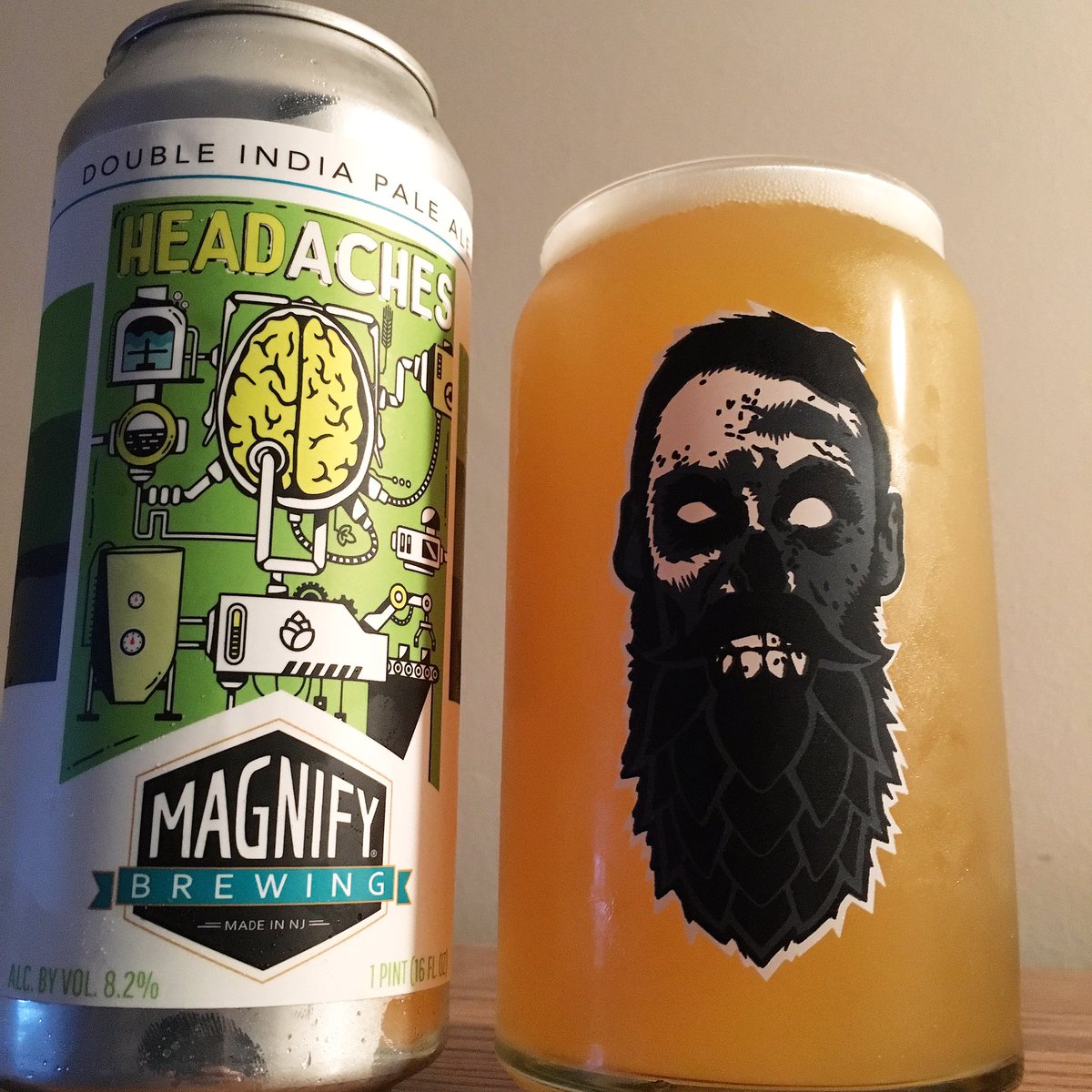 CircleBeerGuy's tweet photo. @MagnifyBrewing @BeerZombies1 Headaches is pretty dope too!!! Good job!!! #magnify #magnifybrewing #beerzombies #beerzombie #craftbeer #beer https://t.co/3zc49FFVrw