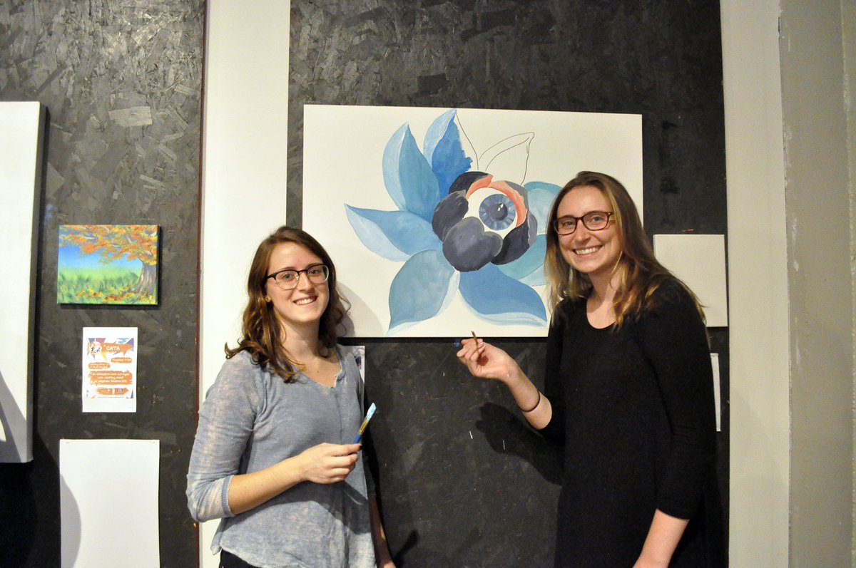 ProjectCATA's tweet photo. Bring your friends and come enjoy pizza, drinks, and art at #OpenPaintRWC TODAY! @rwcpaf @UniversityArt https://t.co/dKeHYeMBK3 https://t.co/68xysdKE9Z