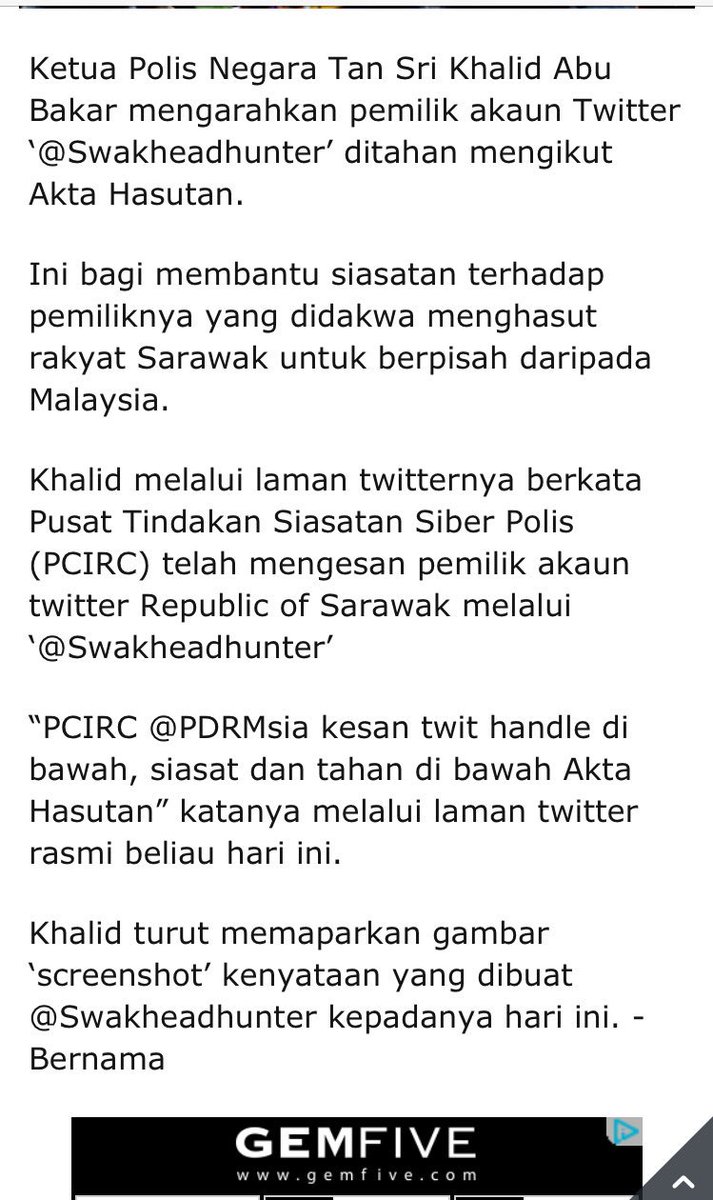 apekbuta's tweet photo. Pemilik akaun masih lagi menghasut 24jam,Adakah @KBAB51 sedar?adakah @OfficialPcirc tak jumpa pemilik akaun lg? @NurJazlan @PMOMalaysia https://t.co/AZeyWC9ZxT