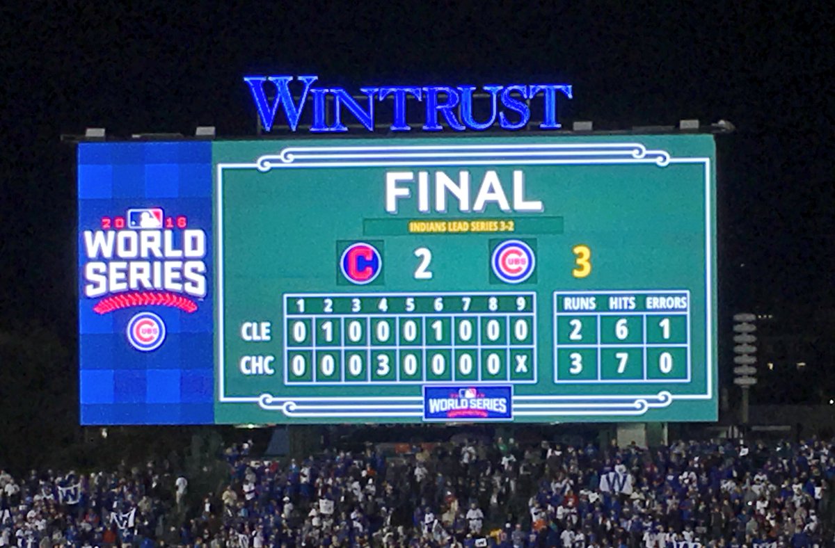 nataliekeebs's tweet photo. Words do not explain. Tonight was amazing. #cubbies #flythew #worldseries #backtocleveland https://t.co/4vHwuI7prX