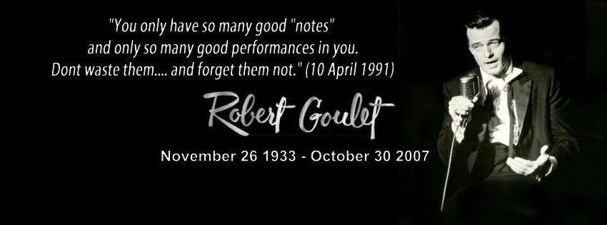 Remembering the great Robert Goulet 

youtu.be/mgKUu1NxCAo

#RobertGoulet #LasVegas #Legendary #Hollywood #Legend #Anniversary #RIP