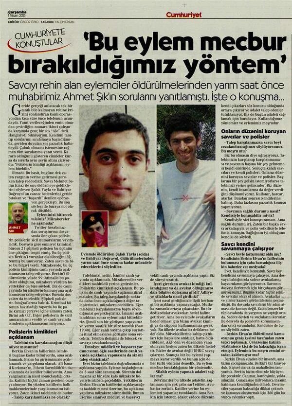 Kenan Kiran On Twitter Cumhuriyet Gazetesine Gore Bomba Atan Teroristler Kadin Pkk Lilar Izmaritleri Yere Atmiyor Savciyi Katledenler Eylemci Https T Co Iy2bconxjo