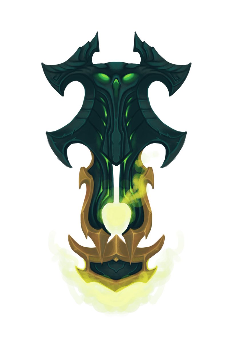 caithulhu's tweet photo. Painted the #VengeanceDH hidden artifact appearance for fun and practice. Now if I could only get it to drop... https://t.co/UV1vHxdCgv