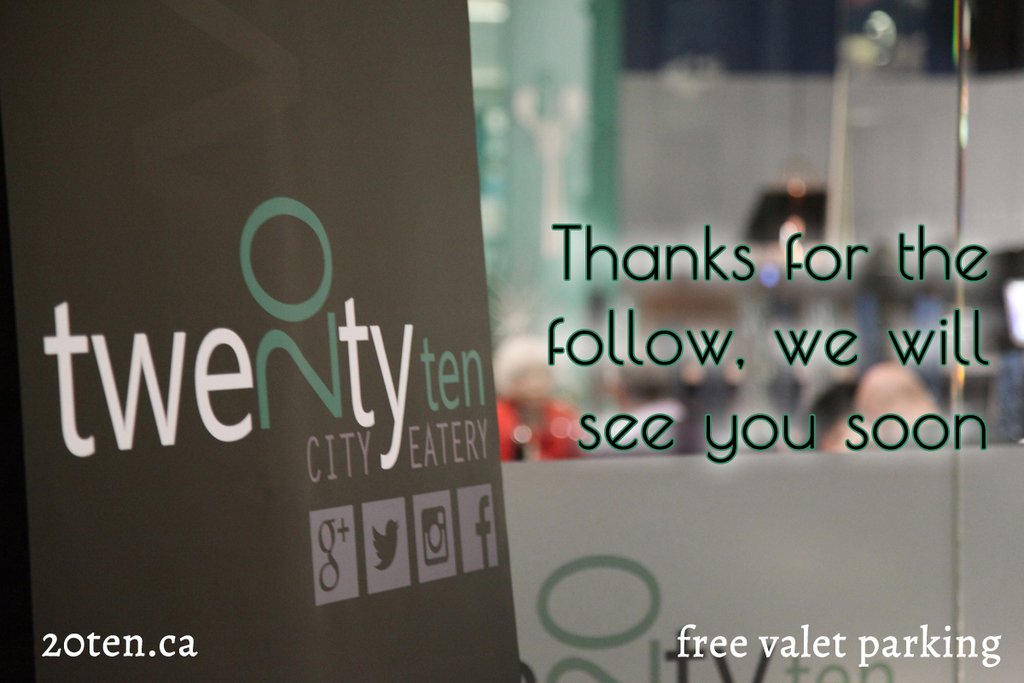 20TenEatery's tweet photo. Sinfully Sweet Thank you for following 20Ten City Eatery we will see you soon! #EatLocal #YQR https://t.co/TV9gqrqiyq