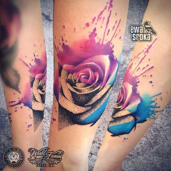 zeroposes's tweet photo. #tatuajes de #rosas #flores #llenodecolor #tatto #zeroposes a mí me encanto https://t.co/5fiKq2sD2V