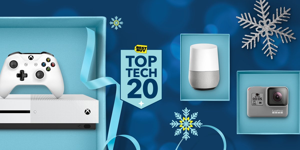 MostlyTogether's tweet photo. The Top Tech 20 is finally out! What are you hoping someone gets you? #ad @BestBuy https://t.co/Dqd7CtjVrP #GiftingMadeEasy https://t.co/hbyyiPZNUf