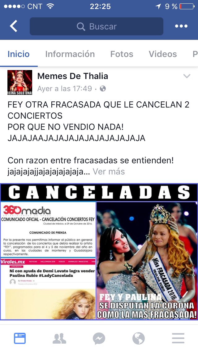 FeyVip's tweet photo. Chic@s #FeyFans ya vieron a estos Ignorantes Fans de @Thalia como atacan, por eso se ganan enemigos https://t.co/ckeLGo1KGm https://t.co/T1P8kRQLR1