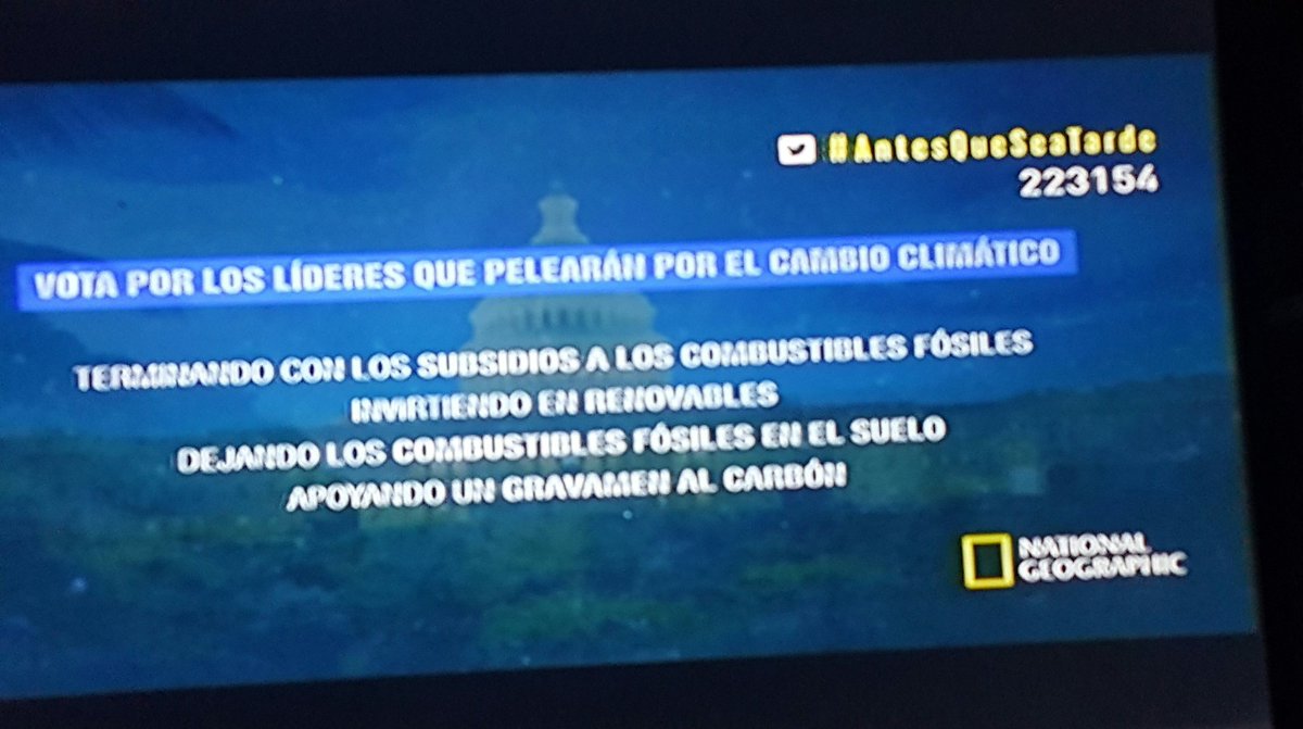 gongor1971's tweet photo. Vota por los lideres que pelearan por #CambioClimatico #NoTrump #Antesqueseatarde https://t.co/KH4vHx1KhK