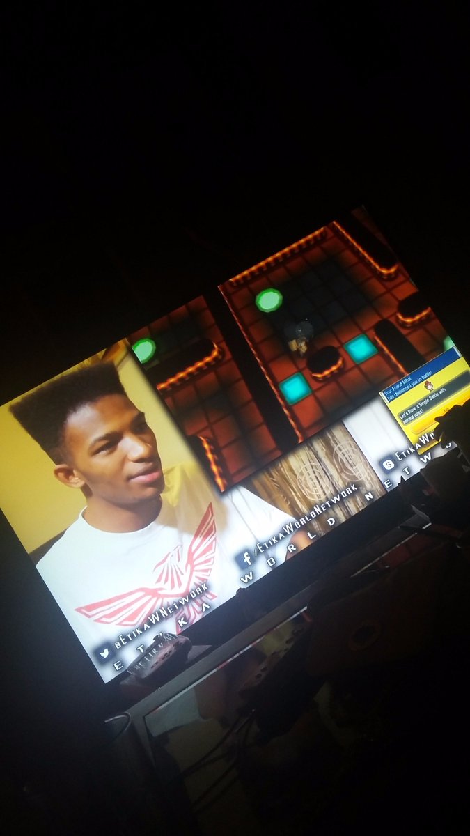 kingelenbe's tweet photo. When you're chilling watching old ass @EtikaWNetwork https://t.co/5UvI9LSdJb
