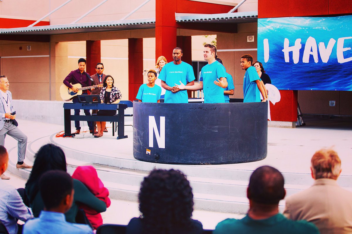 petermordh's tweet photo. Celebrated new life in Christ with eleven people who were baptized this morning! https://t.co/2f6RGym0Za