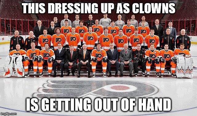 PenguinsJesus's tweet photo. Happy Halloween. https://t.co/0IqkA9Sc5X