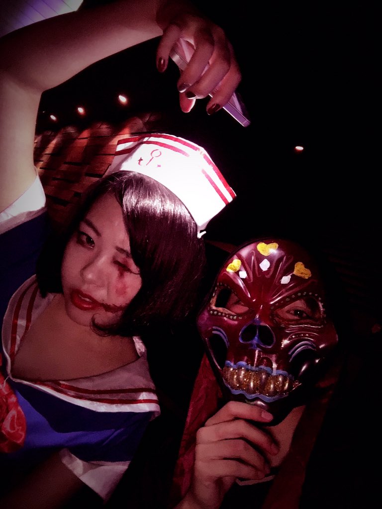 lamborghini0819's tweet photo. ハロウィーン パーティー行って来た!!
やばいちょーー楽し〜〜!!
ちなみにドクロ仮面は僕です。wWww
#clubmyst #taipei101 https://t.co/IfFM7xJ6U7