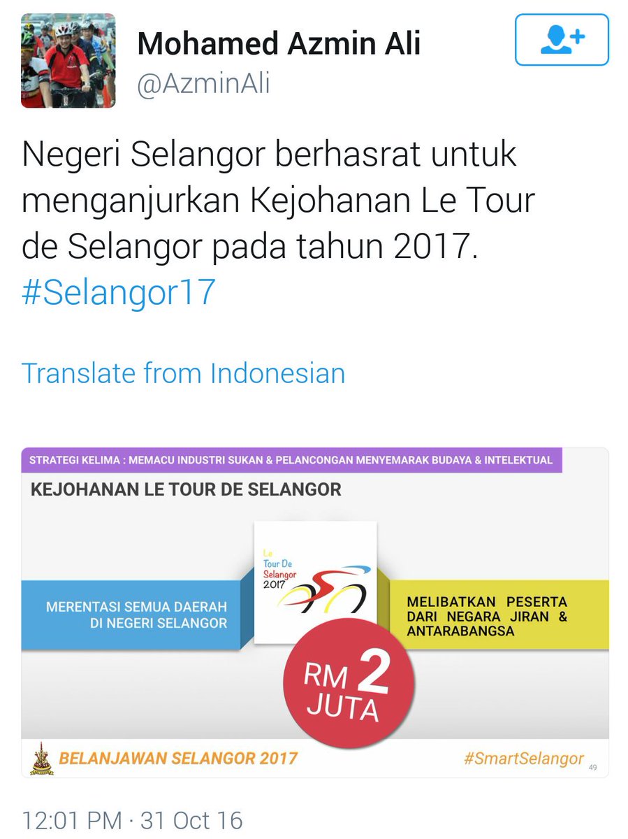 RimauXI's tweet photo. Beza Belanjawan Selangor yang baru dibentang:
2016: Bolasepak RM23 juta
2017: SUKMA RM3.35 juta, Basikal RM2 juta, Bolasepak?
#RIPFAS https://t.co/q6a8Yj1hWZ