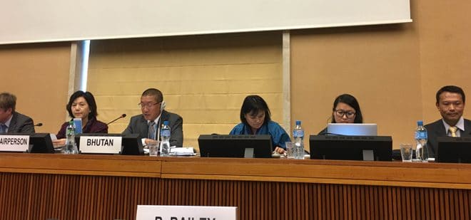 unbhutan's tweet photo. #Bhutan presents The Convention on the Elimination of All Forms of Discrimination against Women report to #UN - https://t.co/u4pPhM2J8s https://t.co/ISoUaEjh73