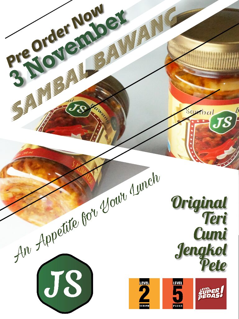 sambaljs's tweet image. Yg blm ngrasain sensasi  teri &amp;amp; cumi #SambalJS  silakan preorder sampai besok siang untuk pengiriman Kamis 3 Nov. Salam huh hah...
