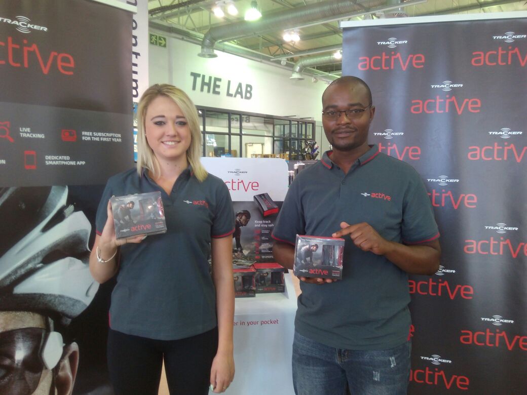 Tracker is proud to launch #TrackerActive- the Tracker in your pocket. Pop by CycleLab in Fourways to find out more!